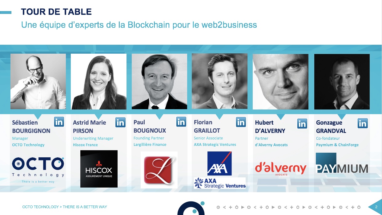 table ronde blockchain