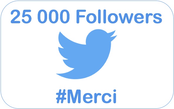 25 000 followers merci